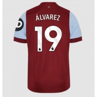 Pánský Fotbalový dres West Ham United Edson Alvarez #19 2023-24 Domácí Krátký Rukáv